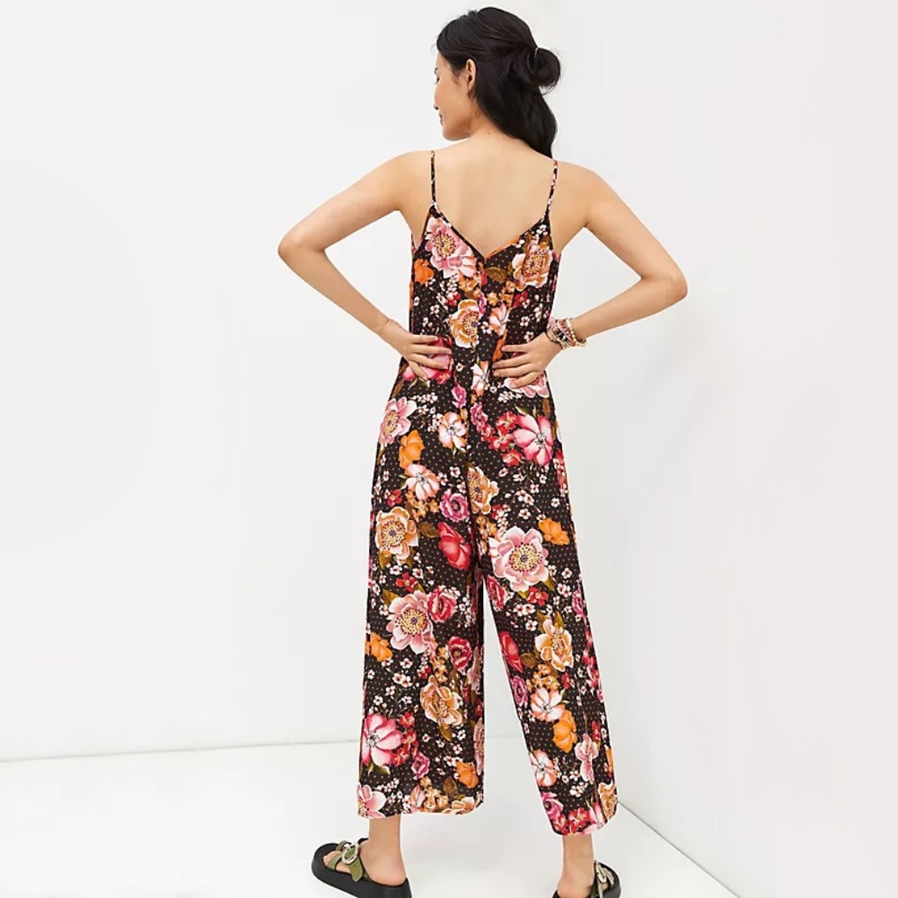 Kachel | Floral Wide-Leg Jumpsuit | NWT